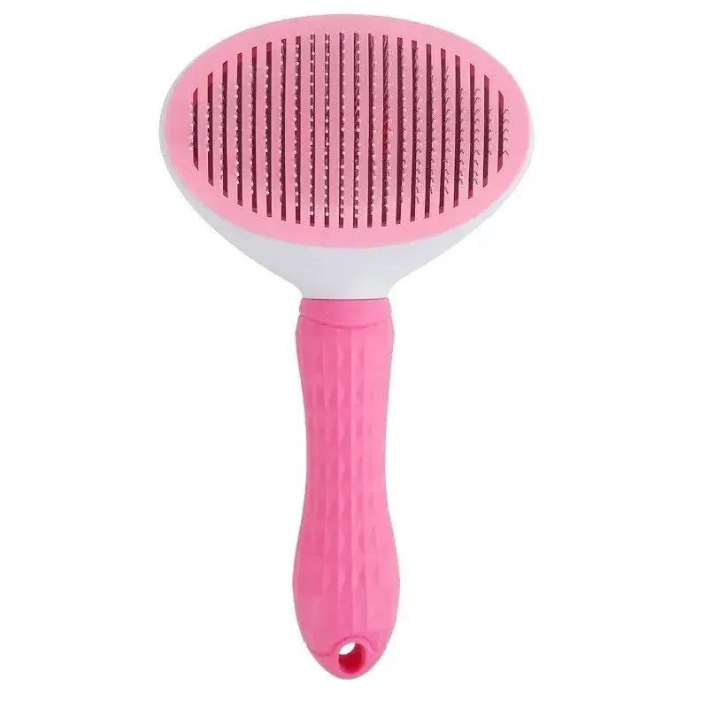 Self-Cleaning Pet Hair Remover Brush for Dogs & Cats | PetNestIndia