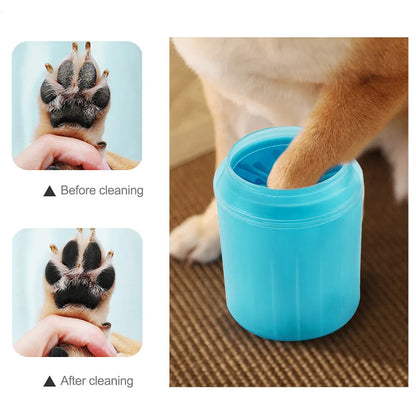 Paw Plunger – Soft Silicone Dog & Cat Paw Cleaner Cup