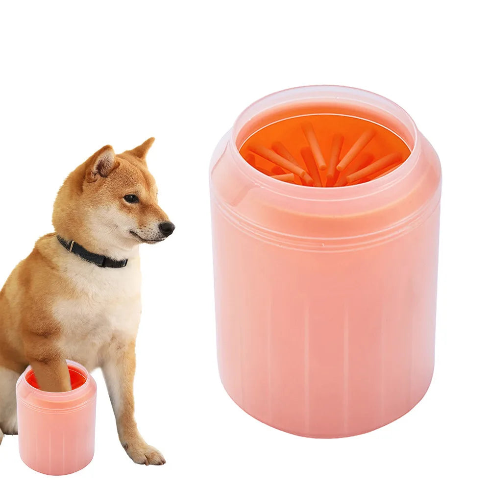 Paw Plunger – Soft Silicone Dog & Cat Paw Cleaner Cup