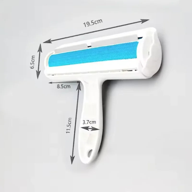 Self-Cleaning Pet Hair Remover Roller – Reusable Dog & Cat Fur Cleaner