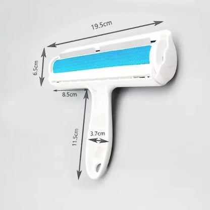 Self-Cleaning Pet Hair Remover Roller – Reusable Dog & Cat Fur Cleaner