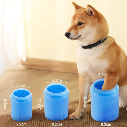 Paw Plunger – Soft Silicone Dog & Cat Paw Cleaner Cup