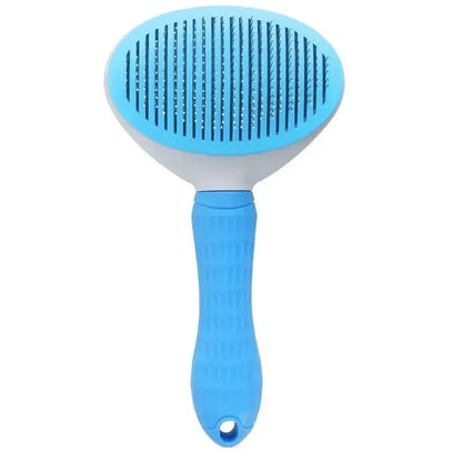 Self-Cleaning Pet Hair Remover Brush for Dogs & Cats | PetNestIndia