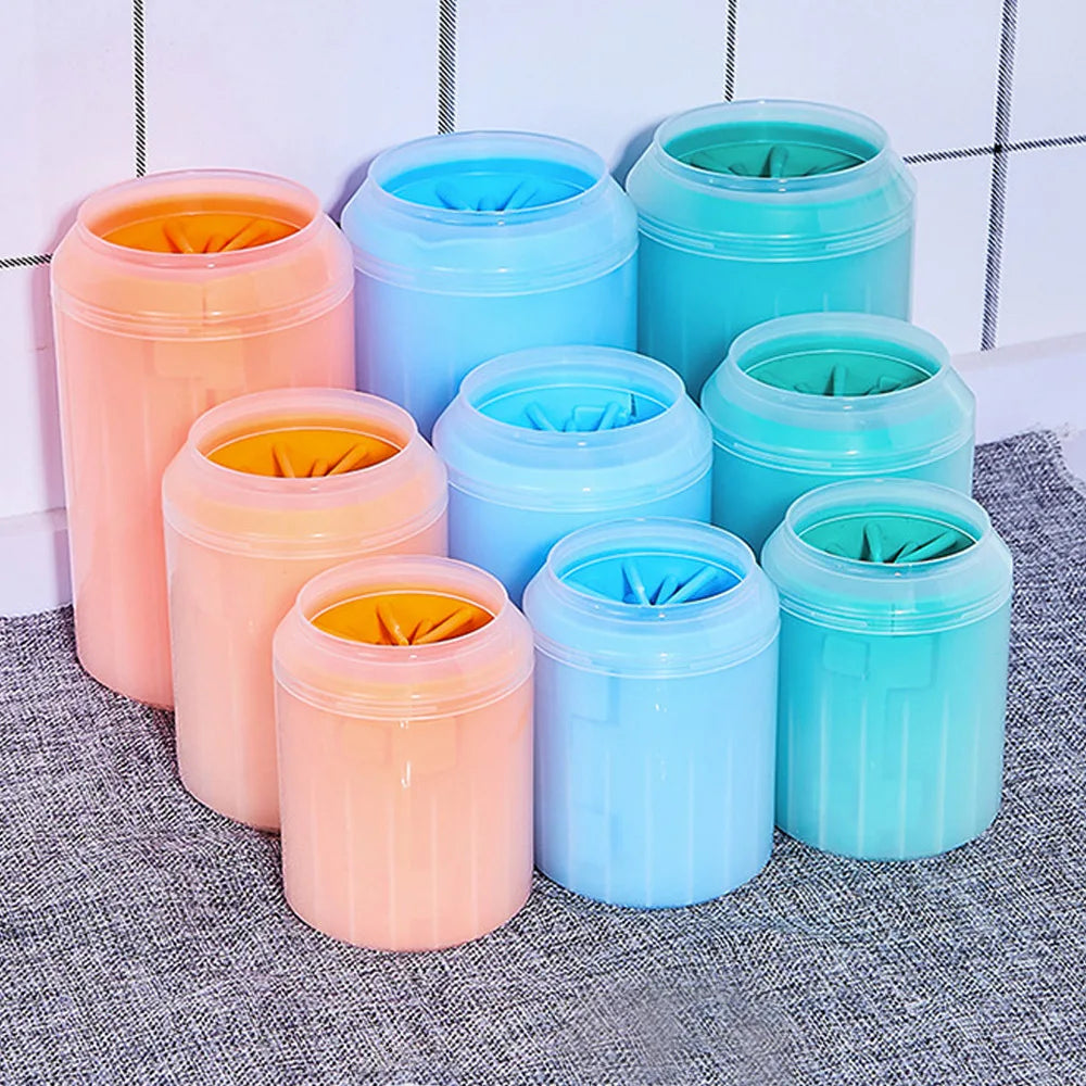 Paw Plunger – Soft Silicone Dog & Cat Paw Cleaner Cup