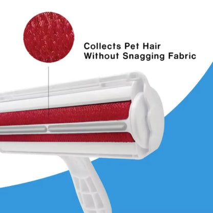 Self-Cleaning Pet Hair Remover Roller – Reusable Dog & Cat Fur Cleaner