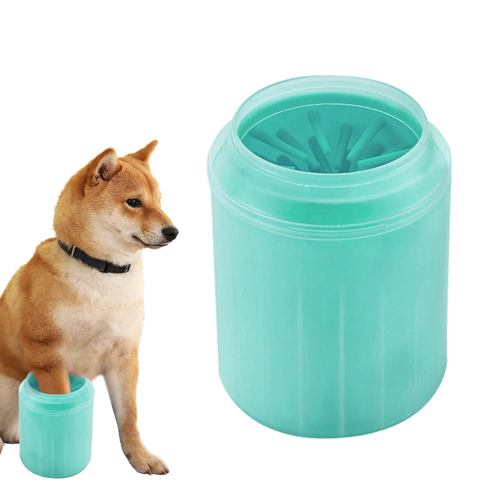 Paw Plunger – Soft Silicone Dog & Cat Paw Cleaner Cup