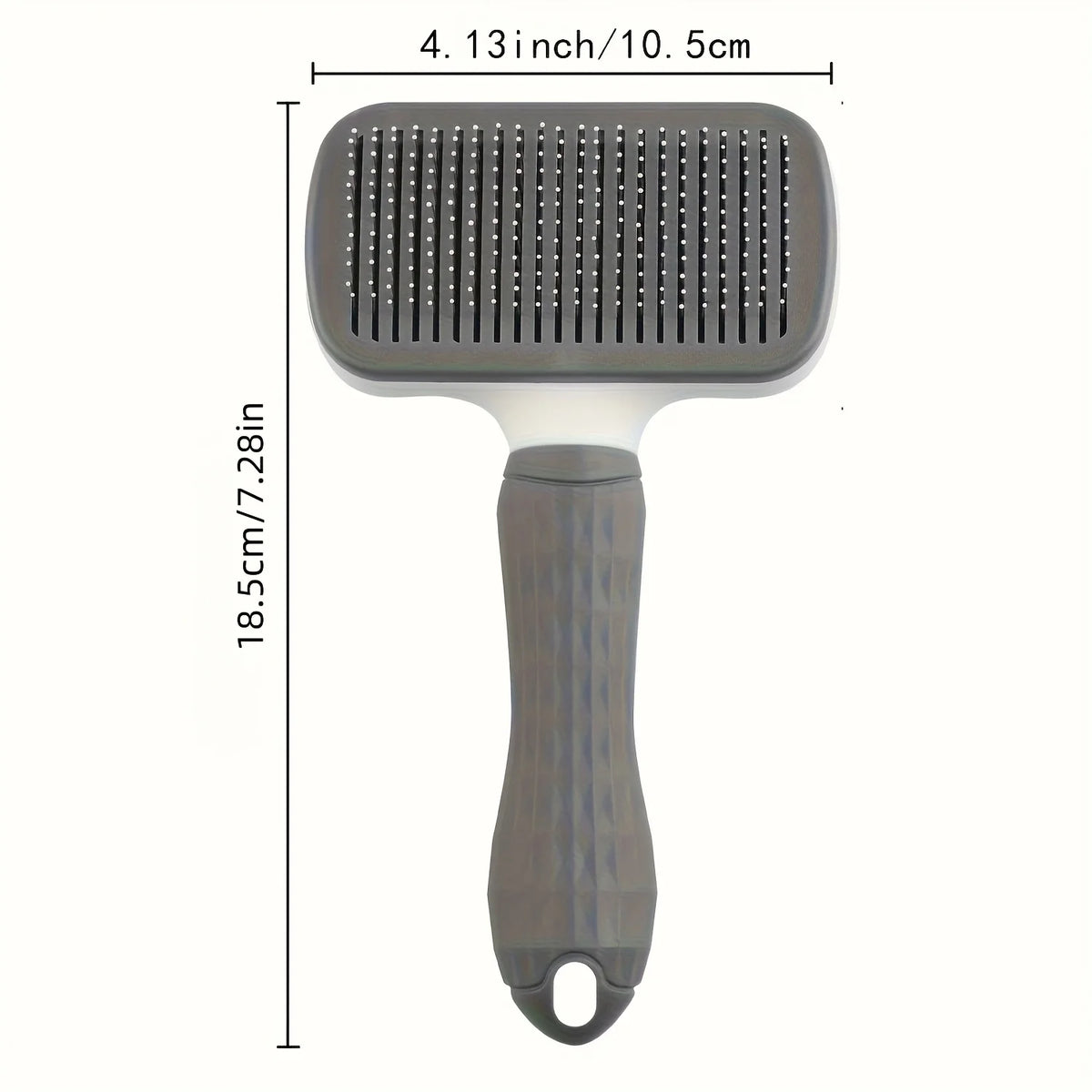 Self-Cleaning Pet Hair Remover Comb – Dog & Cat Slicker Grooming Brush